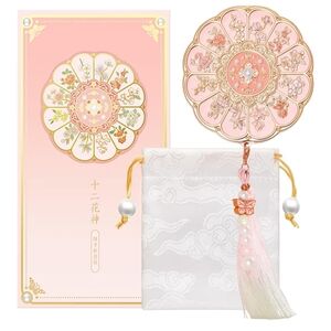 Twelve Flower Goddesses Compact Mirror